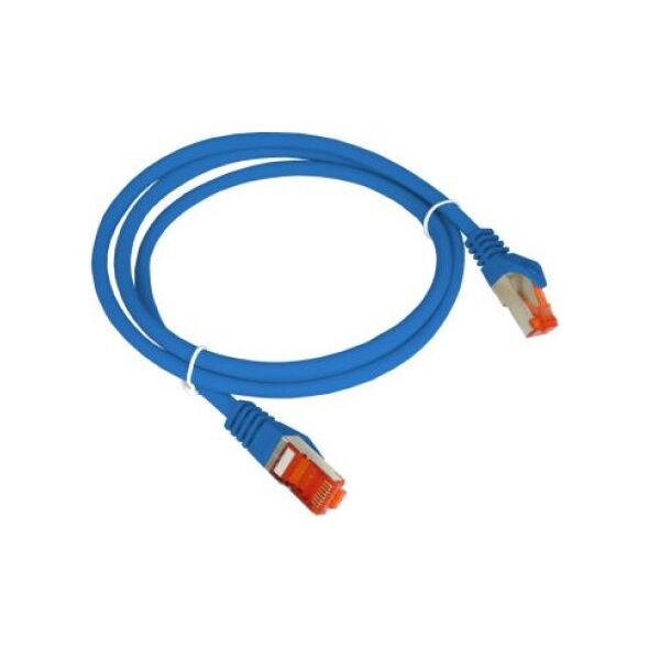 Alantec Patch-cord S/FTP kat.6A LSOH 0.5m niebieski ALANTEC
