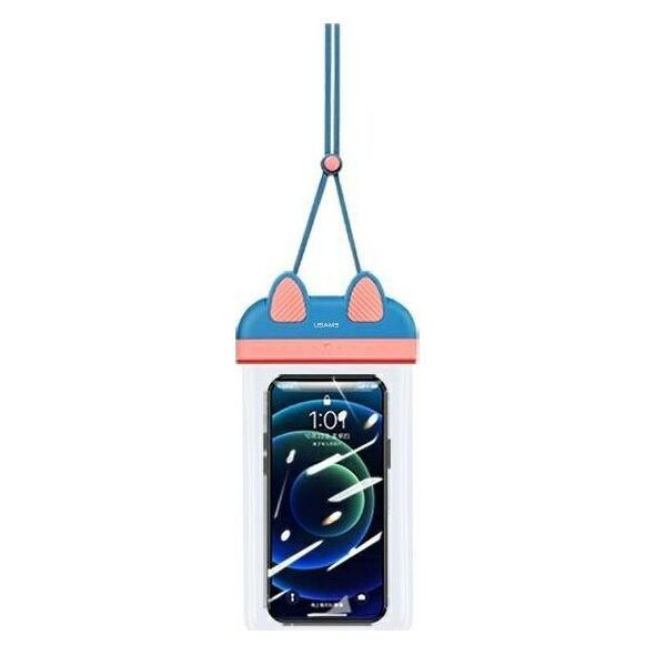 Etui na tablet Usams USAMS Etui wodoodporne 7" YD010 niebiesko-różowy/blue pink FSD1001