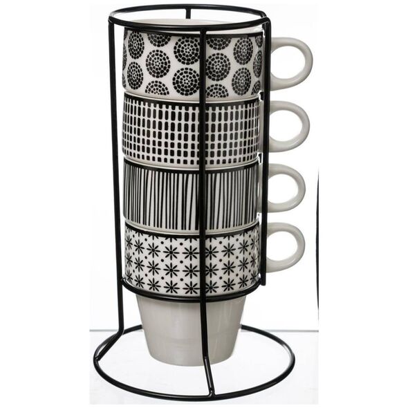 Art-Pol Komplet 4 filiżanek Bohemia 260 ml