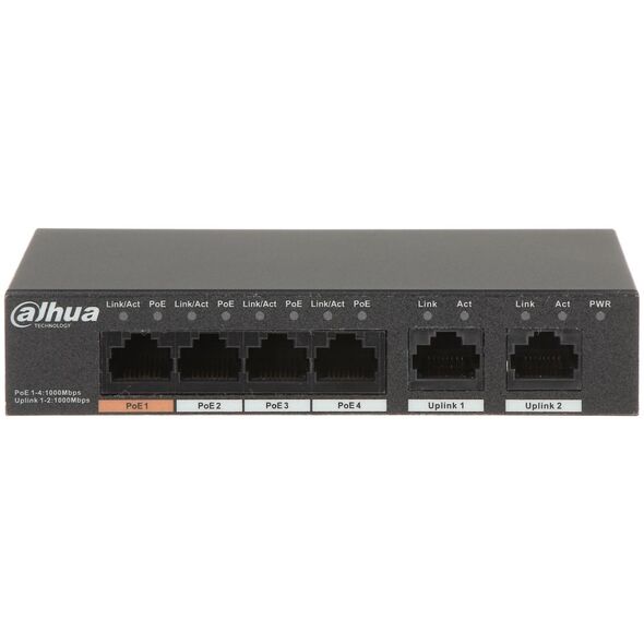 Switch Dahua Technology PFS3006-4GT-60-V2