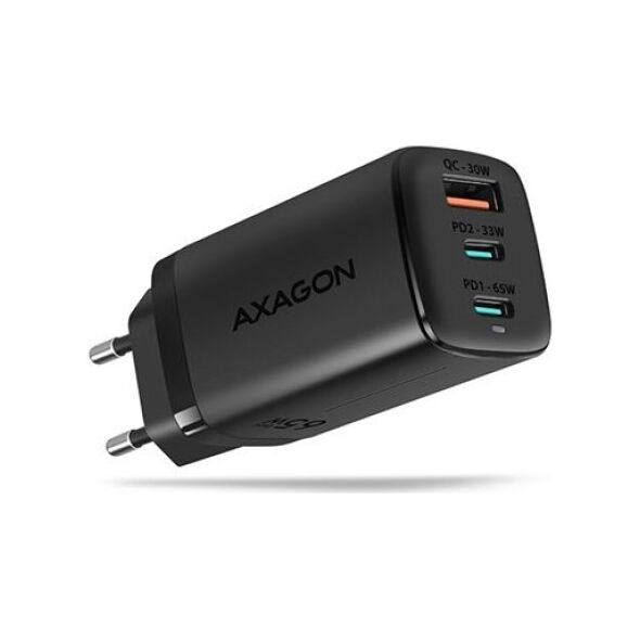 Ładowarka Axagon ACU-DPQ65 1x USB-A 2x USB-C  (ACU-DPQ65)