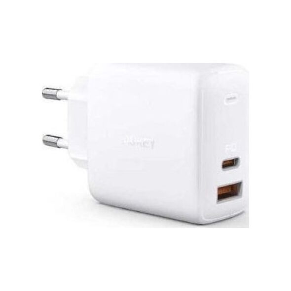 Ładowarka Aukey PA-B3 1x USB-A 1x USB-C 5.4 A (1_788905)