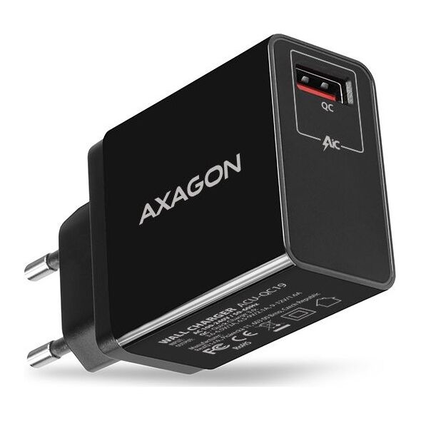 Ładowarka Axagon ACU-QC19 1x USB-A 3 A (ACU-QC19)