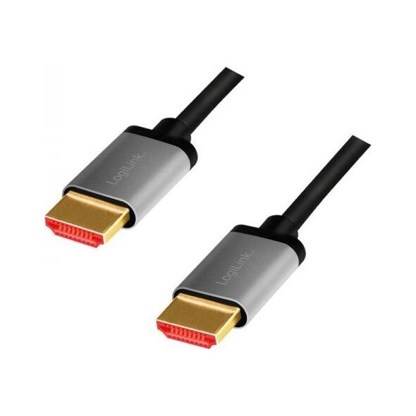Kabel LogiLink HDMI - HDMI 2m szary (CHA0105)