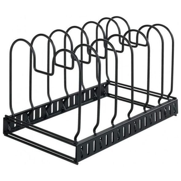 Wenko uchwyt na patelnię 57 x 18 cm stal czarna