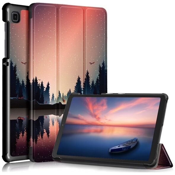 Etui na tablet Strado Etui Graficzne Smart Case do Samsung Galaxy Tab A7 Lite 8.7 T220/T225 (Night Lake) uniwersalny