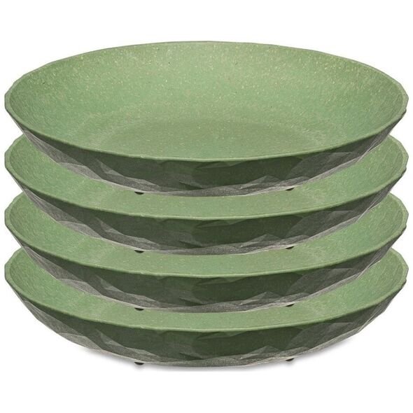Koziol Zestaw 4 talerzy Club 220m Nature Leaf Green 5006703