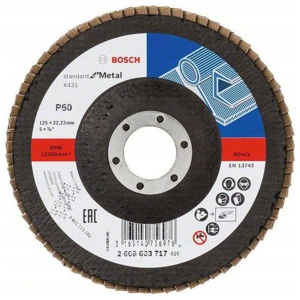 Bosch SCIERNICA TALERZ. 125/ 60 X431 STANDARD FOR METAL BOSCH