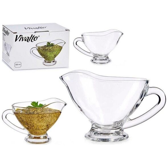 Vivalto Sosjerka Przezroczysty Szkło 200 ml (7,5 x 9 x 15 cm)