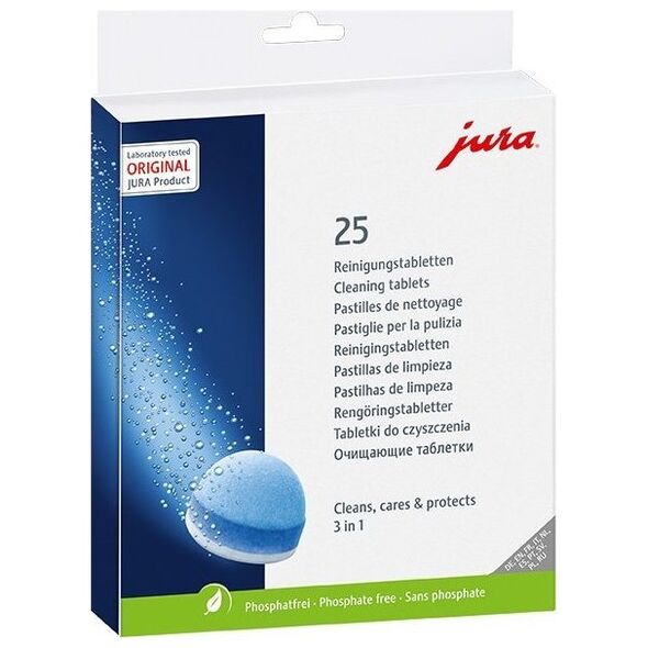 Jura 3-fazowe tabletki czyszczące 25 szt.