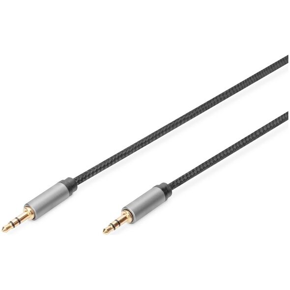 Kabel Digitus Jack 3.5mm - Jack 3.5mm 3m czarny (DB-510110-030-S)