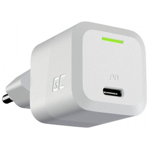 Ładowarka Green Cell PowerGaN 1x USB-C 3 A (CHARGC06W)