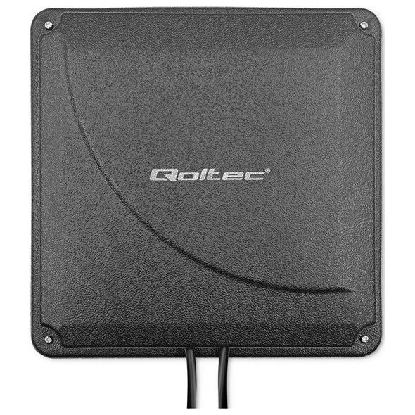 Antena Qoltec 4G LTE DUAL MIMO booster | 35dBi | 50W | 2xSMA męski