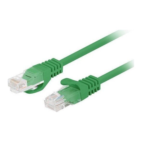 Lanberg PATCHCORD KAT.6 UTP 1.5M ZIELONY FLUKE PASSED LANBERG 10-PACK