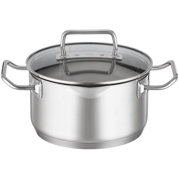Roesle ROESLE - Garnek wysoki z pokrywą  20cm EXPERTISO