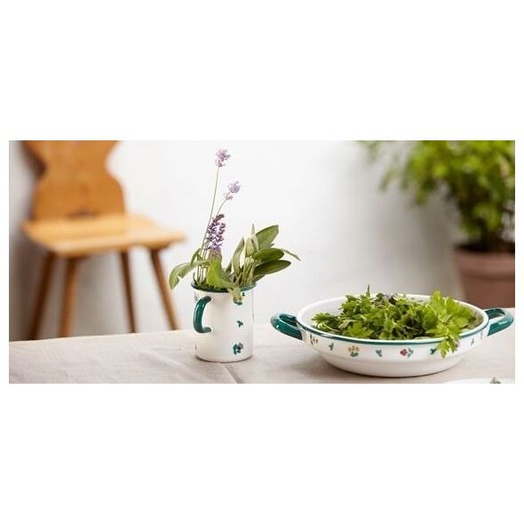 Riess RIESS - Garnek niski 1l 16cm GMUNDNER Streublumen