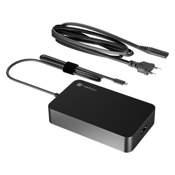 Zasilacz do laptopa Natec 90 W, USB-C, 4.5 A, 20 V (NZU-2035)
