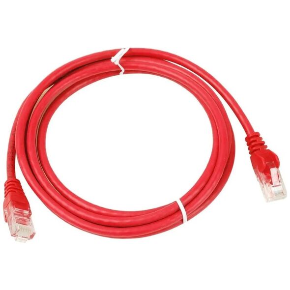 PremiumCord PremiumCord Patch kabel UTP RJ45-RJ45 CAT6 5m červená