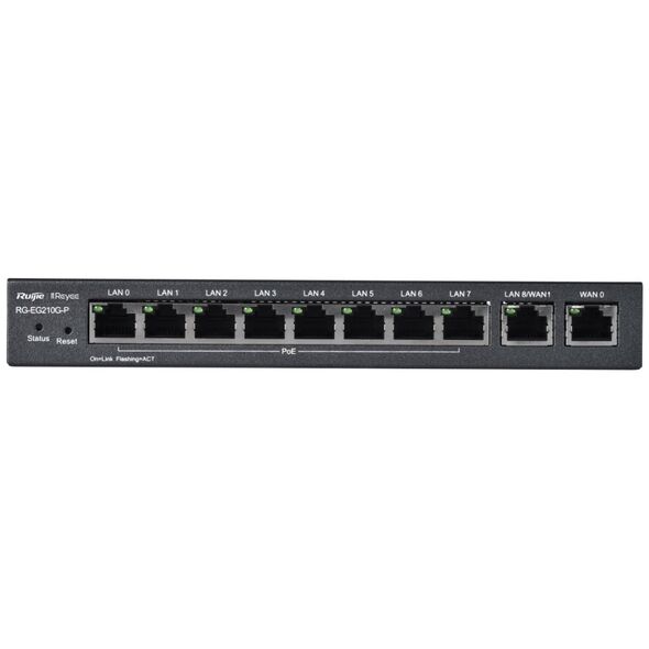 Router RUIJIE NET ROUTER 1000M 10PORT 1SFP+/RG-EG210G-P RUIJIE