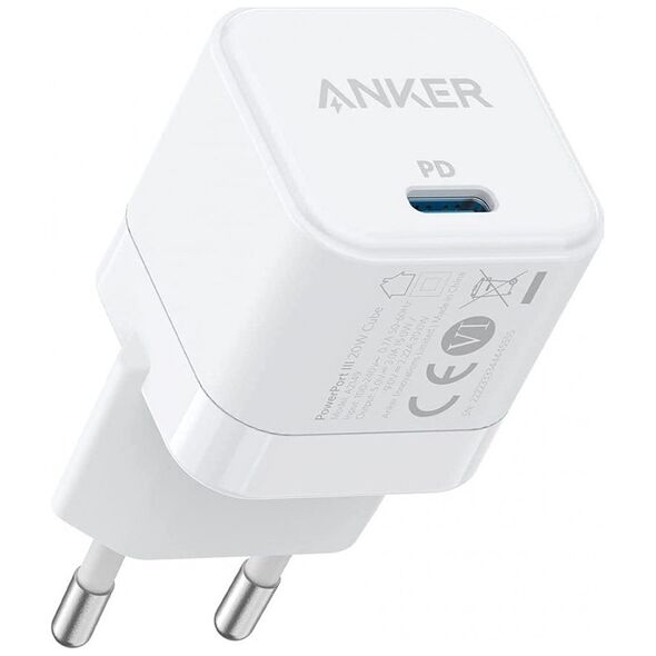 Ładowarka Anker PowerPort III 1x USB-C 2.2 A (A2149G21)
