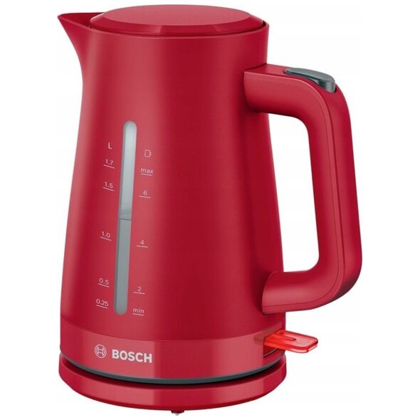 Czajnik Bosch Czajnik elektryczny Bosch MyMoment TWK3M124 2400W 1,7l Plastikowy Czerwony