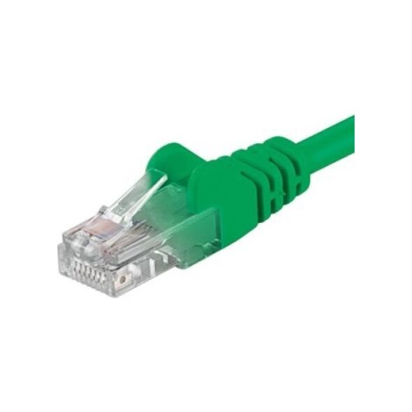 PremiumCord PREMIUMCORD Patch kabel UTP RJ45-RJ45 CAT5e 5m zelená