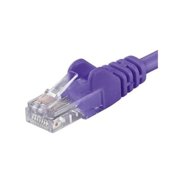 PremiumCord PremiumCord Patch kabel UTP RJ45-RJ45 CAT6 2m fialová