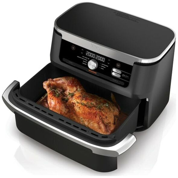 Frytkownica beztłuszczowa Ninja Frytkownica na gorące powietrze NINJA AF500EU Czarny 2470 w 10,4 L