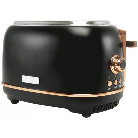 Toster Haden Toster Heritage czarno-miedziany