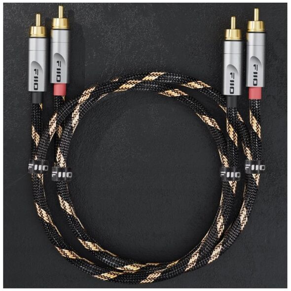 Kabel FiiO FiiO LR-RCA4S - 20cm - Podwójny analogowy kabel audio RCA