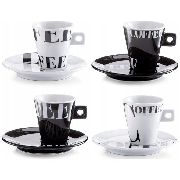 Zeller Zestaw do espresso COFFEE STYLE, 8 elementów, ZELLER
