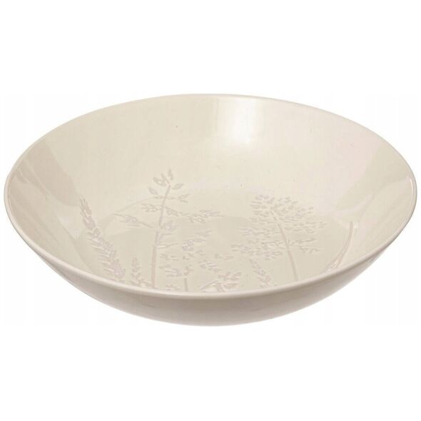 Secret de Gourmet Talerz głęboki do zupy ELSA, kamionka, wzór polnych kwiatów, Ø 21 cm