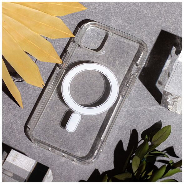 Anti Shock 1,5 mm Mag case for iPhone 14 Pro Max 6,7&quot; transparent big hole 5907457789944