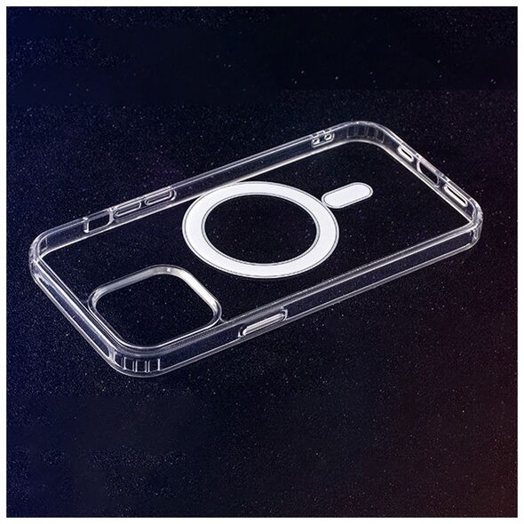 Anti Shock 1,5 mm Mag case for iPhone 14 6,1&quot; transparent big hole 5907457789937