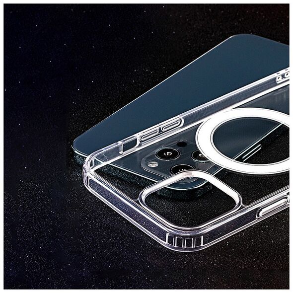 Anti Shock 1,5 mm Mag case for iPhone 14 Pro Max 6,7&quot; transparent big hole 5907457789944