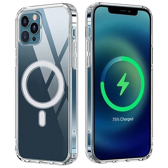 Anti Shock 1,5 mm Mag case for iPhone 13 Pro Max 6,7&quot; transparent big hole 5907457789982