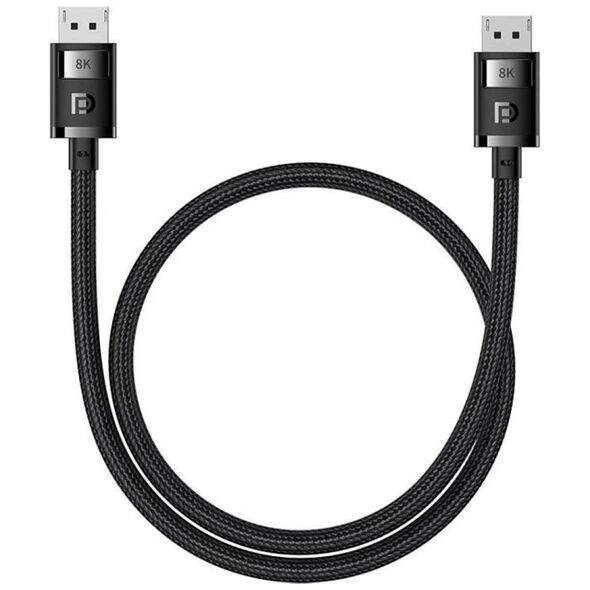 Baseus Καλώδιο DP 8K σε DP 8K High Definition 2m Μαύρο (B00633706111-02) (BASB00633706111-02) έως 12 άτοκες Δόσεις