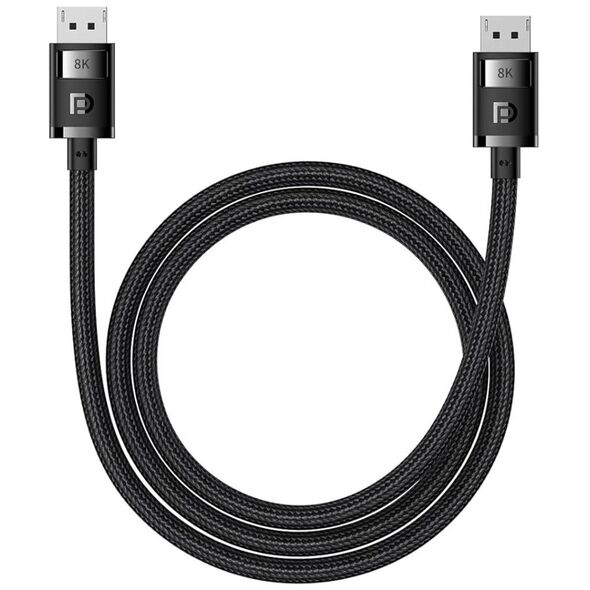 Baseus Καλώδιο DP 8K σε DP 8K High Definition 1.5m Μαύρο (B00633706111-01) (BASB00633706111-01) έως 12 άτοκες Δόσεις
