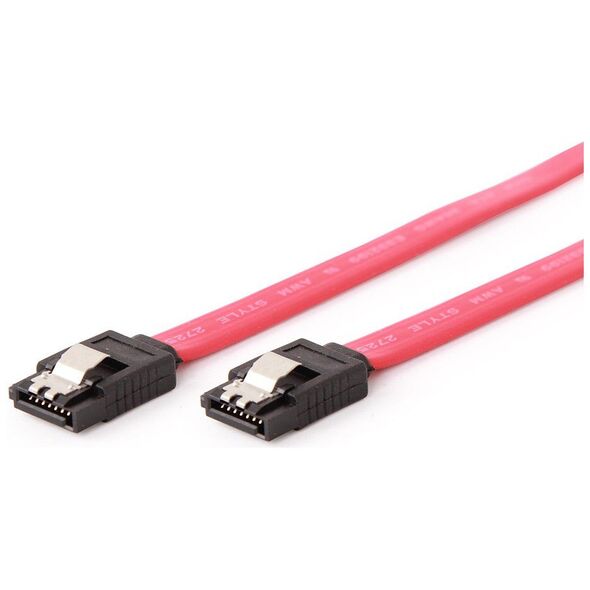 Gembird SATA - SATA, 0.5m, Czerwony (CC-SATAM-DATA)