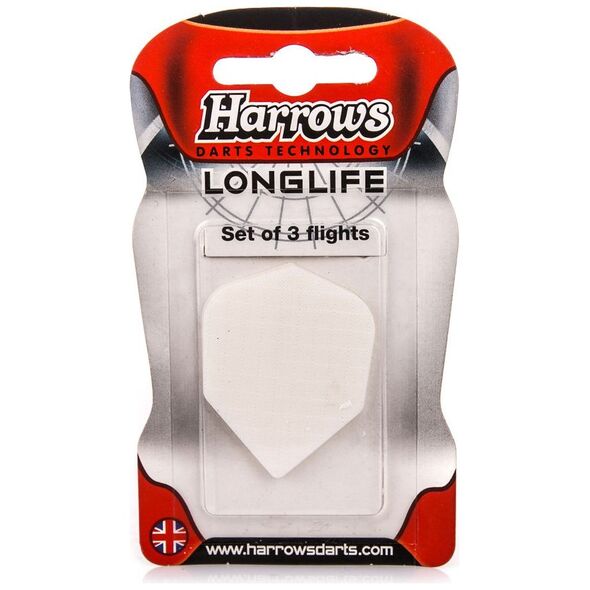 Harrows Piórka Longlife białe 3szt. (000098)