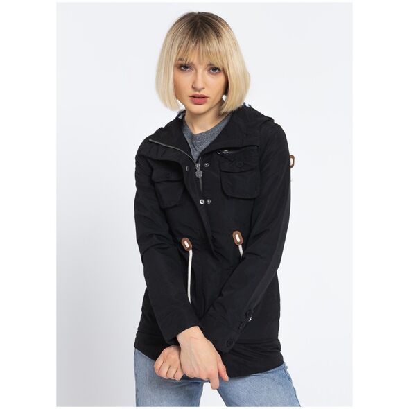 Woox Kurtka damska Drizzle Parka Ladies´ Black r. 34