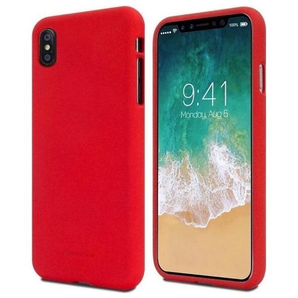 Mercury Mercury Soft Lenovo Moto G5s czerwony /red (XT1794)