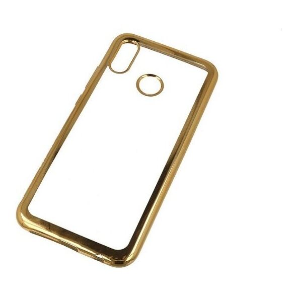 Etui Electro Jelly Huawei P20 Lite złoty gold