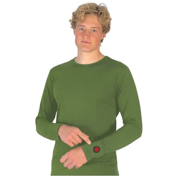 Glovii Ogrzewana bluza zielona r. XL