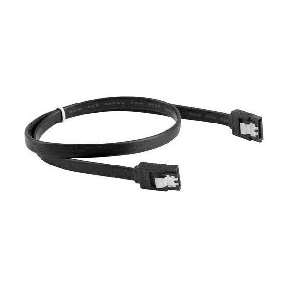 Lanberg SATA - SATA, 0.5m, Czarny (CA-SASA-14CU-0050-BK)