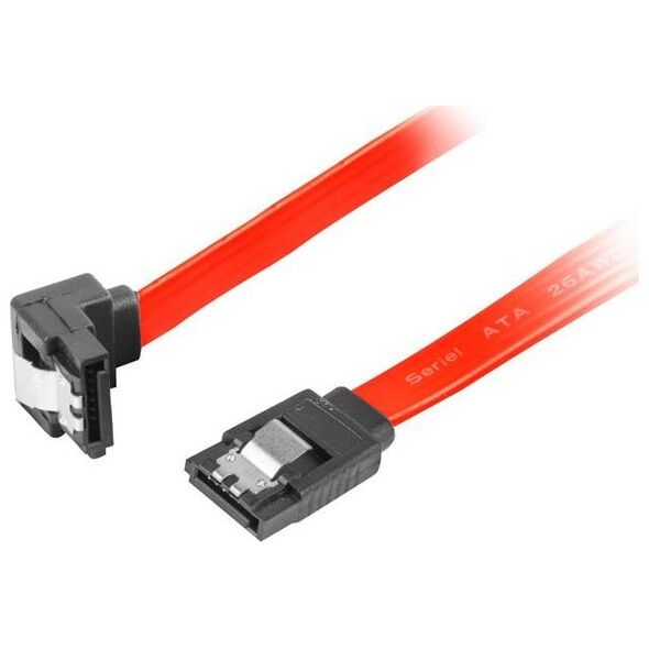 Lanberg SATA - SATA, 1m, Czerwony (CA-SASA-13CC-0100-R)