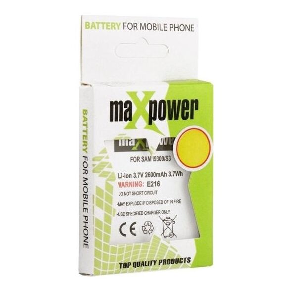 Bateria MaxPower Bateria Samsung S5 G900 3100mAh MaxPower EB-BG900BBC