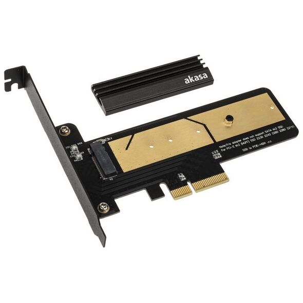Akasa Adapter z M.2 X4 do PCI-E 3.0 (AK-PCCM2P-02)