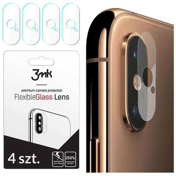 3MK SZKŁO HYBRYDOWE 3MK FG CAMERA LENS IPHONE X/XS