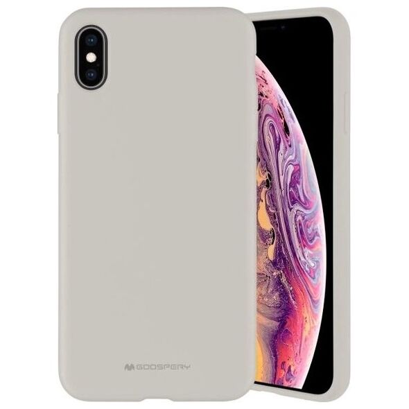 Mercury Silicone Samsung Note 10+ N975 beżowy/stone